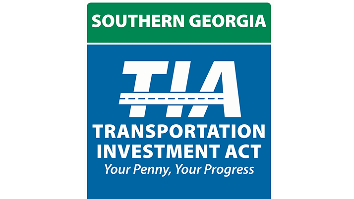 logo for the Southern Georgia Region Transportation Investment Act Program Your Penny, Your Progress
